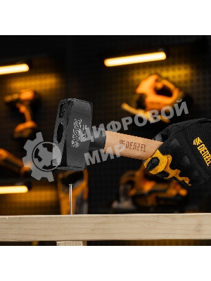 Кувалда Denzel 1500 г, кованая головка, буковая рукоятка