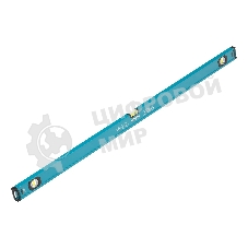 Уровень Gross 33654 алюминиевый, магнит., фрезерованный, 3 глазка, 0,5 мм/м, 1200 мм