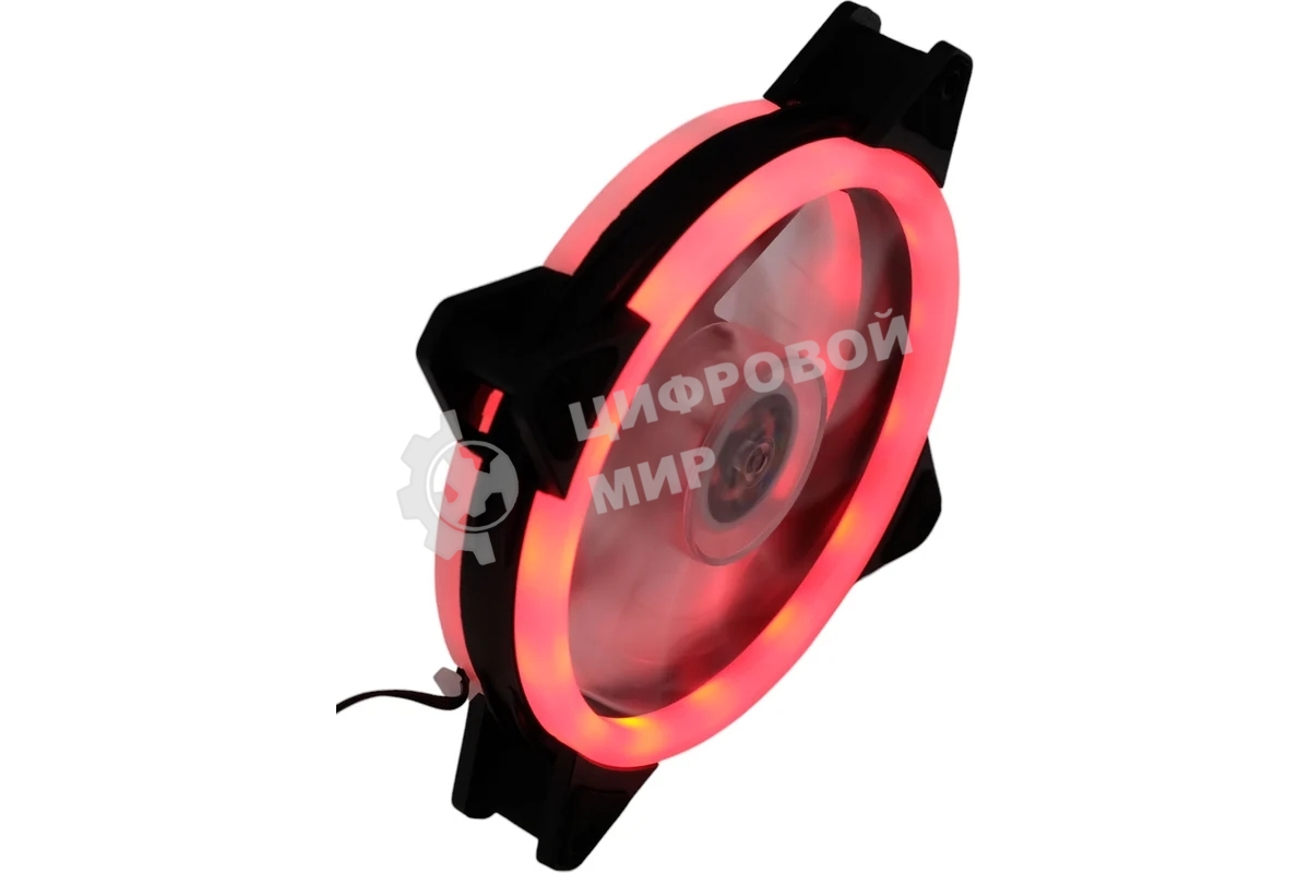 Вентилятор для корпуса Gembird черный, 120 мм, 1200 об/мин, 20.5 дБ, 3 pin