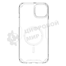 Чехол Nature TPU Pro Magnetic Case, белый, (AP IP15 Plus)