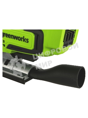 Лобзик электрический аккумуляторный GreenWorks GD24JS, 24V, бесщеточный без АКБ и ЗУ