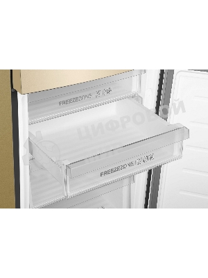 Холодильник Haier C4F640CGGU1 золотистый двухкамерный 285/115л морозилка снизу, No Frost