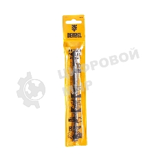 Бур по бетону Denzel двойная спираль, Cobalt W-tip, 10x160 мм, SDS PLUS