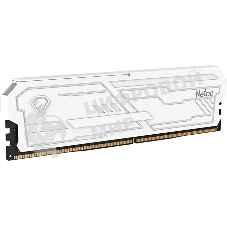 Оперативная память Netac Shadow III, DDR4, 32GB (1x32GB), 3200 MHz, CL22, с радиатором, белый