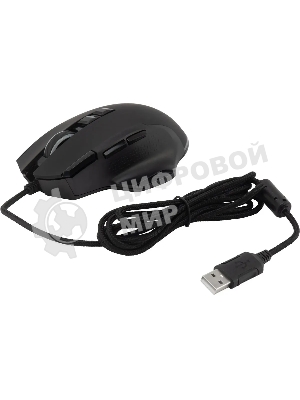 Мышь проводная Acer OMW180 черный, 6400 dpi, USB, кнопки - 9