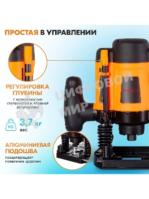 Фрезерная машина Eurolux ФМ-1600EU 900/72/13/6