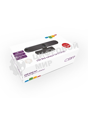 Веб-камера CBR CW 870FHD 1920x1080, 30 кадр/с, USB Type-A, микрофон (шумоподавление), автоматическая фокусировка, универсальное крепление