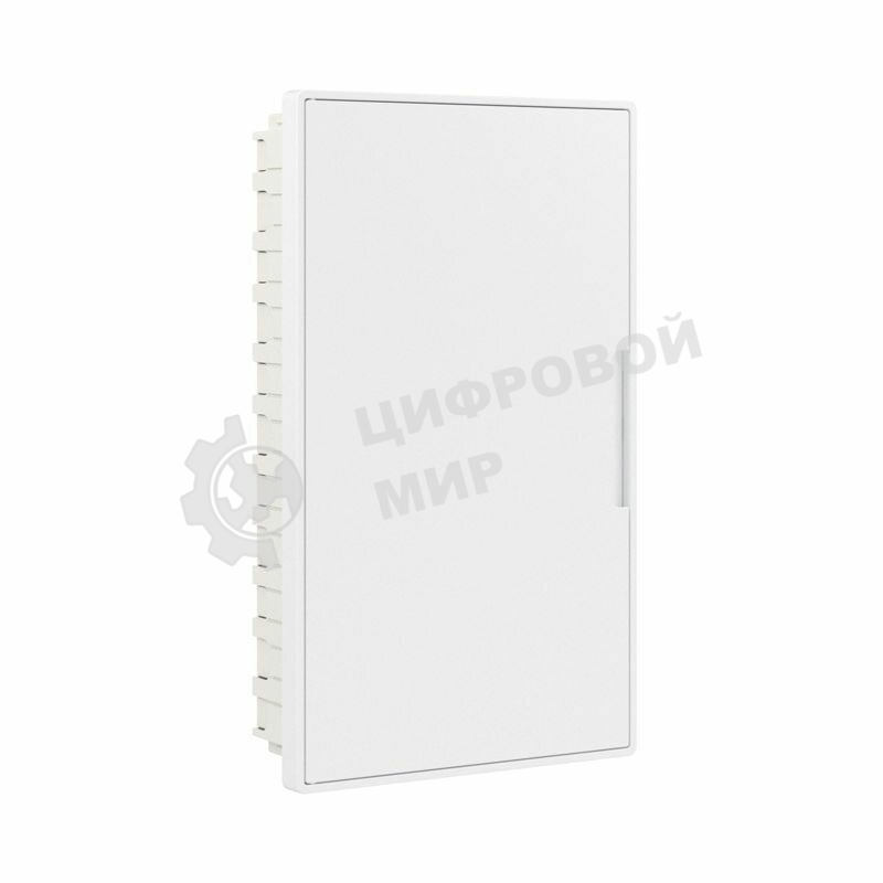 Щиток встраиваемый FRAME DKC F36B1WW 36мод. с бел. дверцей с 4 шинами PEN (2шт на 8 отверст. и 2шт на 10 отверст.) белый