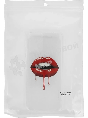 Чехол (клип-кейс) BORASCO ArtWorks, для Xiaomi Redmi Note 10/10S, прозрачный/рисунок