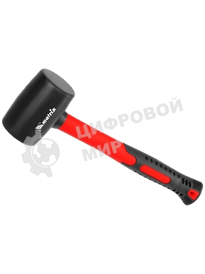 Киянка резиновая Matrix 11175, 225 г, черная резина, фибергласовая рукоятка