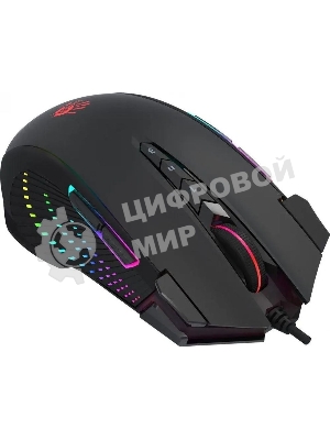 Мышь проводная A4Tech Bloody J90s черный, 8000 dpi, USB, кнопки - 12