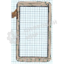 Сенсорное стекло (тачскрин) GT70M702 (188x108 мм), черное