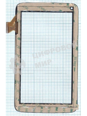 Сенсорное стекло (тачскрин) GT70M702 (188x108 мм), черное