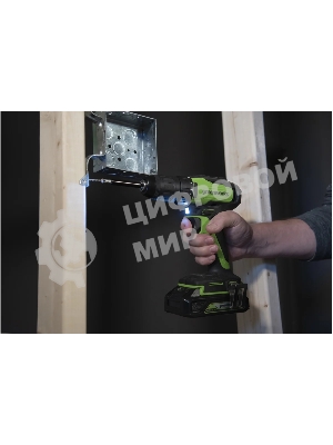 Дрель-шуруповерт GREENWORKS 3704007UA, 24 В, 0 Ач, 90 Нм, бесщеточный