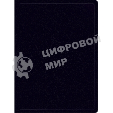 Папка с 10 прозрачными вкладками Silwerhof Eco A4, пластик, 0.5мм, черный