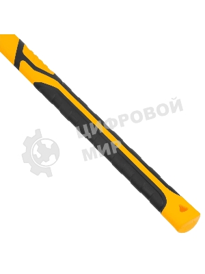 Кувалда Denzel 5000 г, кованая, фибергласовая рукоятка c TPR покрытием, 880 мм