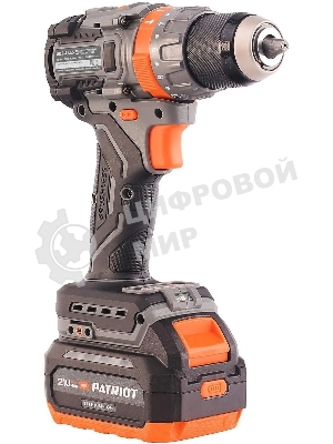 Дрель-шуруповерт Patriot BR 214UES, 21 В, 4 Ач, 85 Нм, бесщеточный