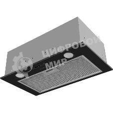 Вытяжка полновстраиваемая Maunfeld Crosby Light 5028, черный, 50 см, 850 куб. м/ч, 55 дБ