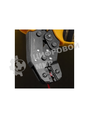 Клещи для обжима неизолированных наконечников Denzel НК и НВ, разъемов РП, 0,25 - 2,5 мм2