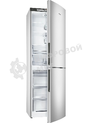 Холодильник Atlant XM-4621-181 серебристый двухкамерный 205/119л морозилка снизу