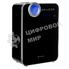 Увлажнитель воздуха Dantex D-H50UCF черный/серебристый, 130 Вт, 5 л, ультразвуковой, ионизация