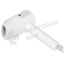 Фен Xiaomi Mi Ionic Hair Dryer H300 белый/серый, 1600 Вт, компактный, ионизация