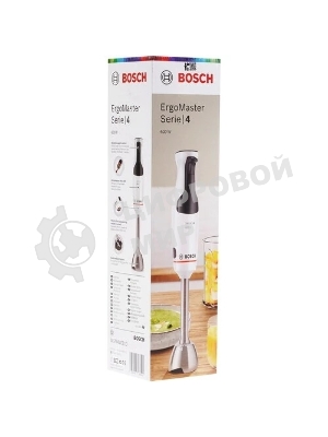 Блендер погружной Bosch MSM4W210 600 Вт, белый