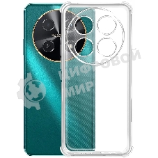 Чехол (клип-кейс) BoraSCO для Huawei Nova 12i Bumper Case прозрачный