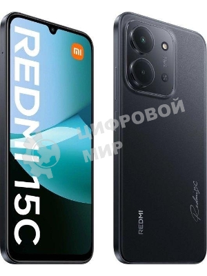Смартфон Xiaomi Redmi 15C RU 4/256Gb черный