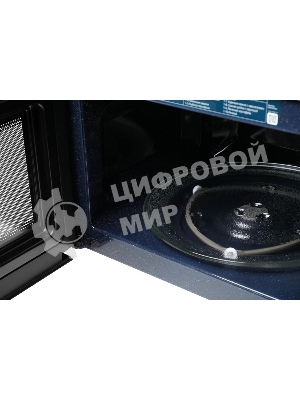 Микроволновая печь Samsung MS23T5018AK/BW черный, 23 л, 800 Вт, переключатели - сенсор
