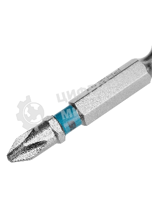 Бита Gross PH2х50 мм, сталь S2, шестигр., отрывн., 10 шт.