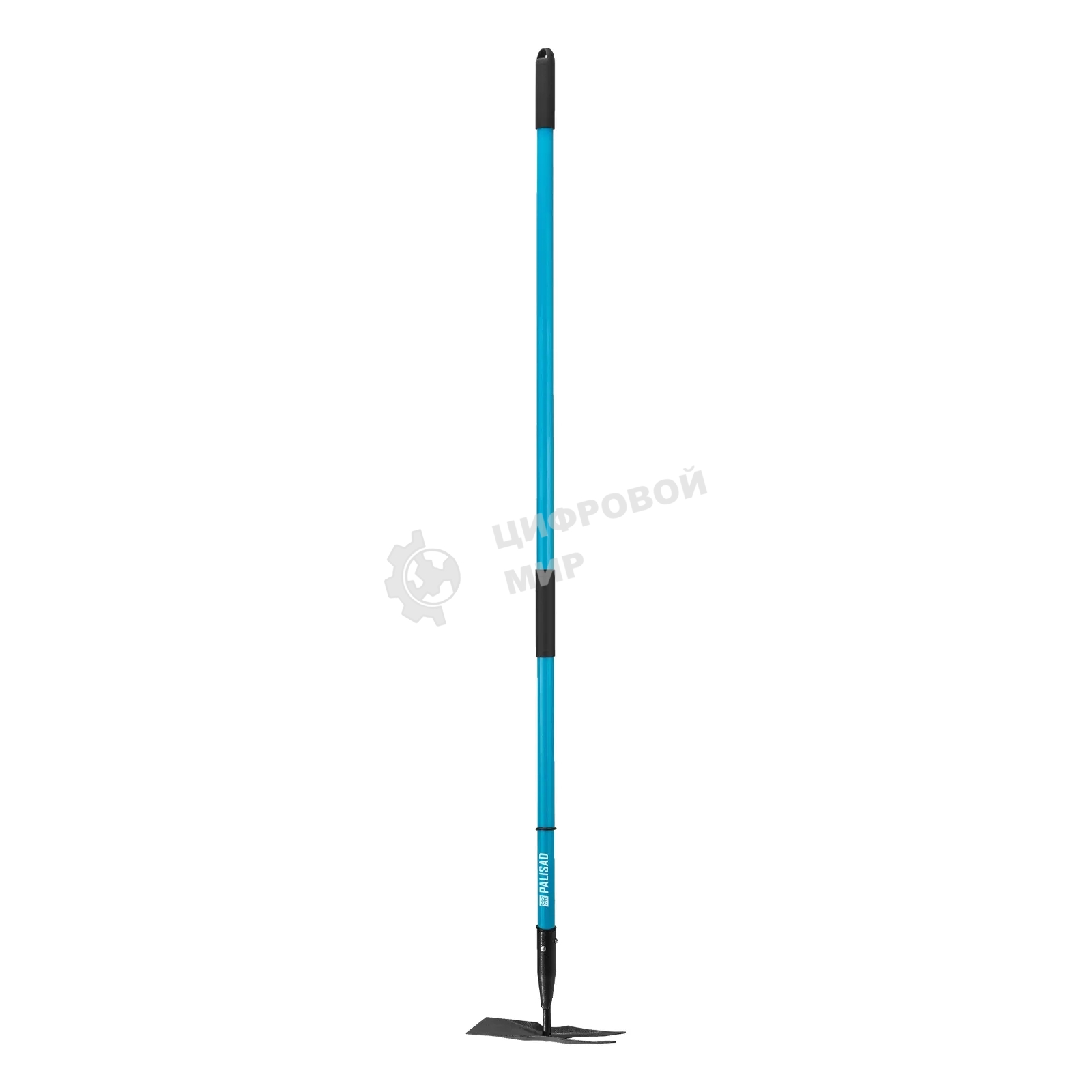 Мотыга Palisad LUXE комбинированная стальная, 90х1510 мм, фибергласовый черенок, ПВХ накладка