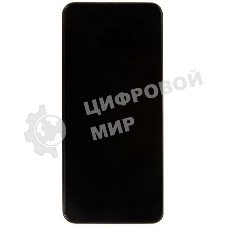 Дисплей для Samsung Galaxy A20 SM-A205F в сборе с тачскрином и рамкой (OLED), черный