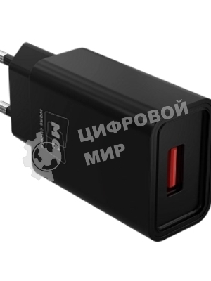 Сетевое зарядное устройство MORE CHOICE (4620202555724) NC07a СЗУ 1USB 2.0A для Type-C, черный