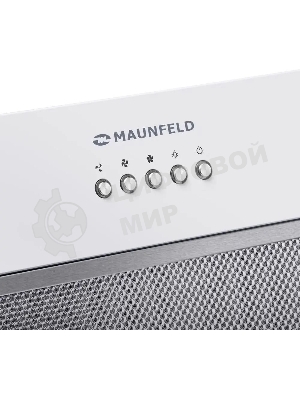 Вытяжка встраиваемая Maunfeld Trapeze 602M белый, 60 см, 1150 куб. м/ч, 54 дБ