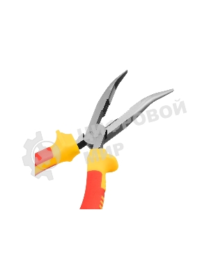 Длинногубцы Matrix изогнутые insulated 200 мм, двухкомпонентные рукоятки