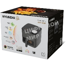 Аэрогриль Hyundai HYF-9085 темно-серый, 2000 Вт, 8 л, сенсор, 11 программ