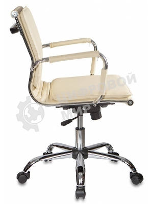 Кресло Бюрократ CH-993-Low/Ivory слоновая кость, экокожа