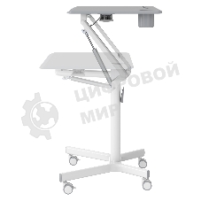 Стол для ноутбука Cactus VM-FDS101B столешница МДФ серый 70x52x106см (CS-FDS101WGY)