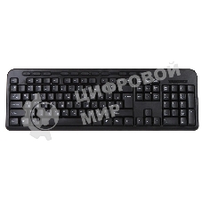 Клавиатура Qumo Opus K64 проводная, USB Type-A, чёрный