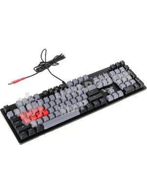 Клавиатура проводная A4Tech Bloody B820R Dual Color механическая черный/серый USB for gamer LED
