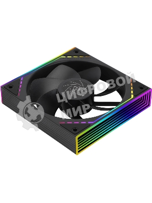 Кулер для корпуса Thermalright TL-M12R Reverse (124x120x25mm, 4-pin PWM, ARGB, 42.6CFM, 23.2dBA, 1500RPM, черный)