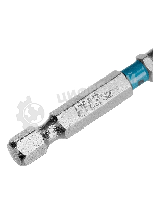 Бита Gross PH2х50 мм, сталь S2, шестигр., отрывн., 10 шт.