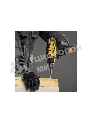 Дрель-шуруповерт Denzel SD-300-10, 300Вт, 40 Нм, щеточный