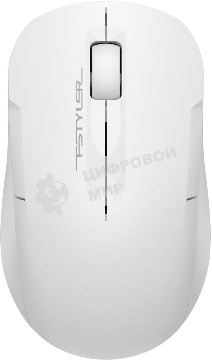 Мышь беспроводная A4Tech Fstyler FG15C Air2 белый, 1200 dpi, радиоканал, USB, кнопки - 3