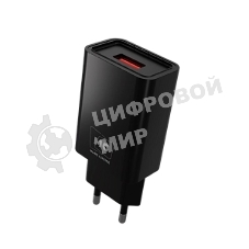 Сетевое зарядное устройство MORE CHOICE (4620202555724) NC07a СЗУ 1USB 2.0A для Type-C, черный