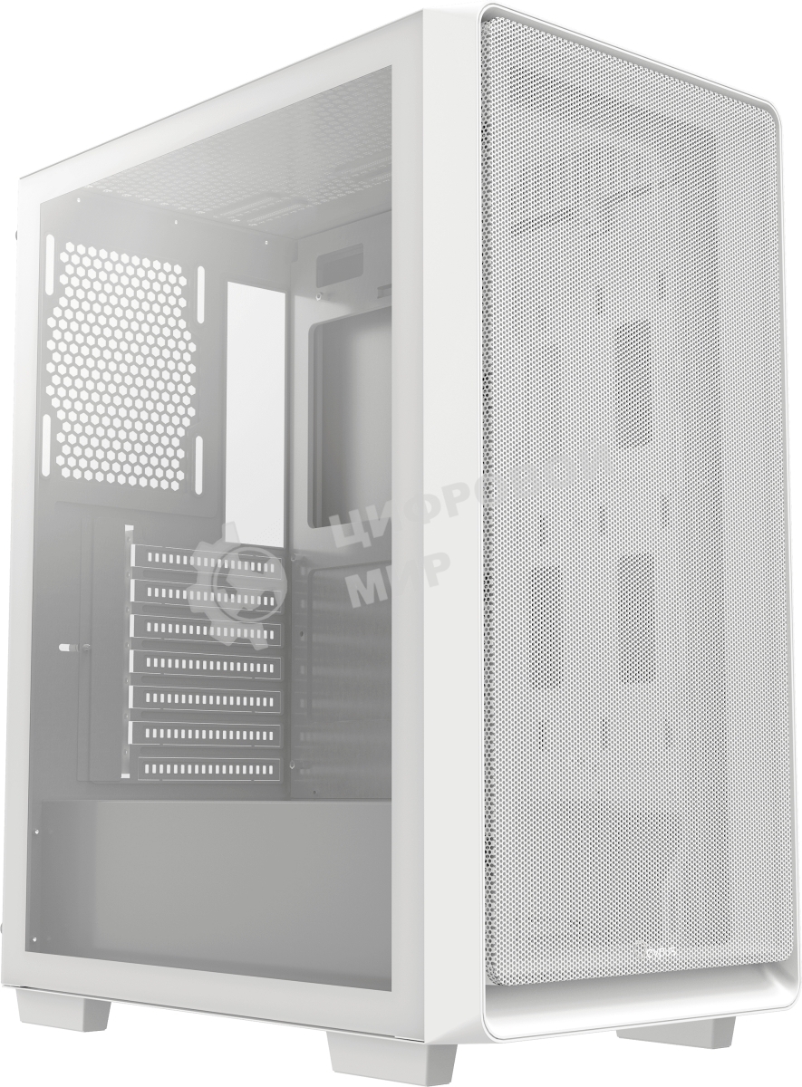 Компьютерный корпус Ocypus Gamma C60 WH ATX/win/white/no PSU/Tempered Glass