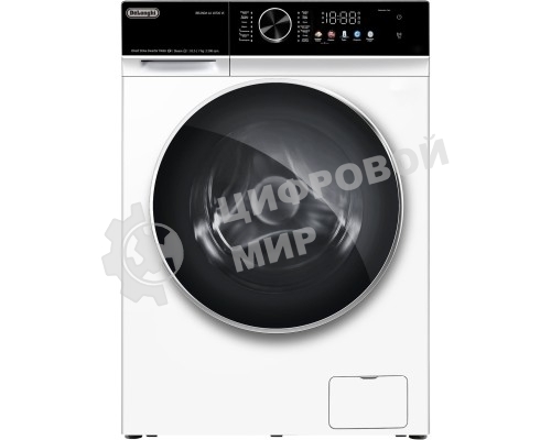 Стирально-сушильная машина DeLonghi BELINDA LA 10726 VI белый, загрузка фронтальная 10.5 кг, 1200 об/мин, класс: А+++
