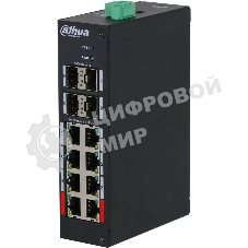 Коммутатор Dahua DH-HS4412-8ET-120 управляемый
