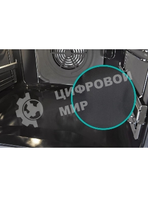 Плита электрическая Gorenje GECS5C70WA белый, конфорок 4 электрических, духовка 70 л, 50 см x 85 см x 59.4 см